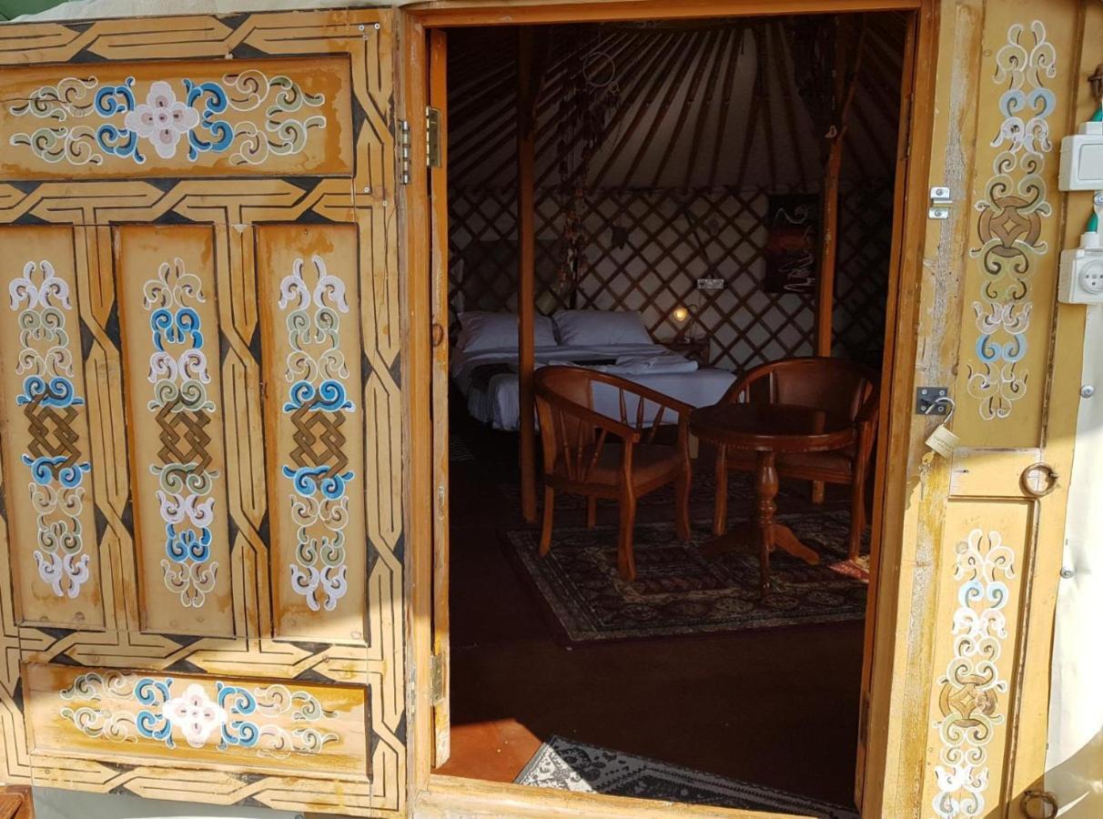 Ferienwohnung יורט מונגולי Matzuva Exterior foto