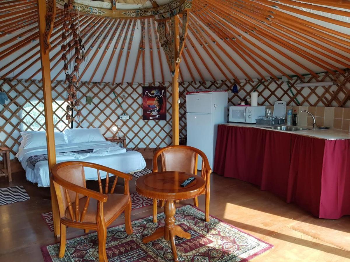 Ferienwohnung יורט מונגולי Matzuva Exterior foto