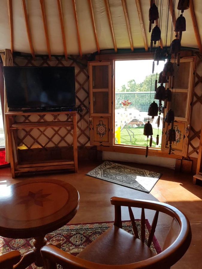Ferienwohnung יורט מונגולי Matzuva Exterior foto